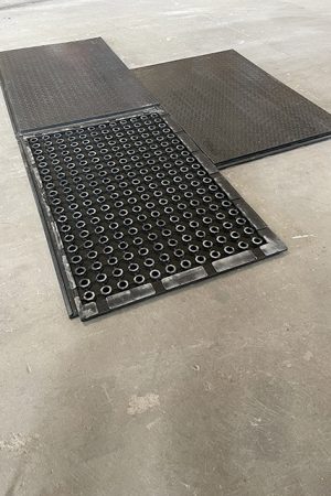 Boxenmatte Vollgummi